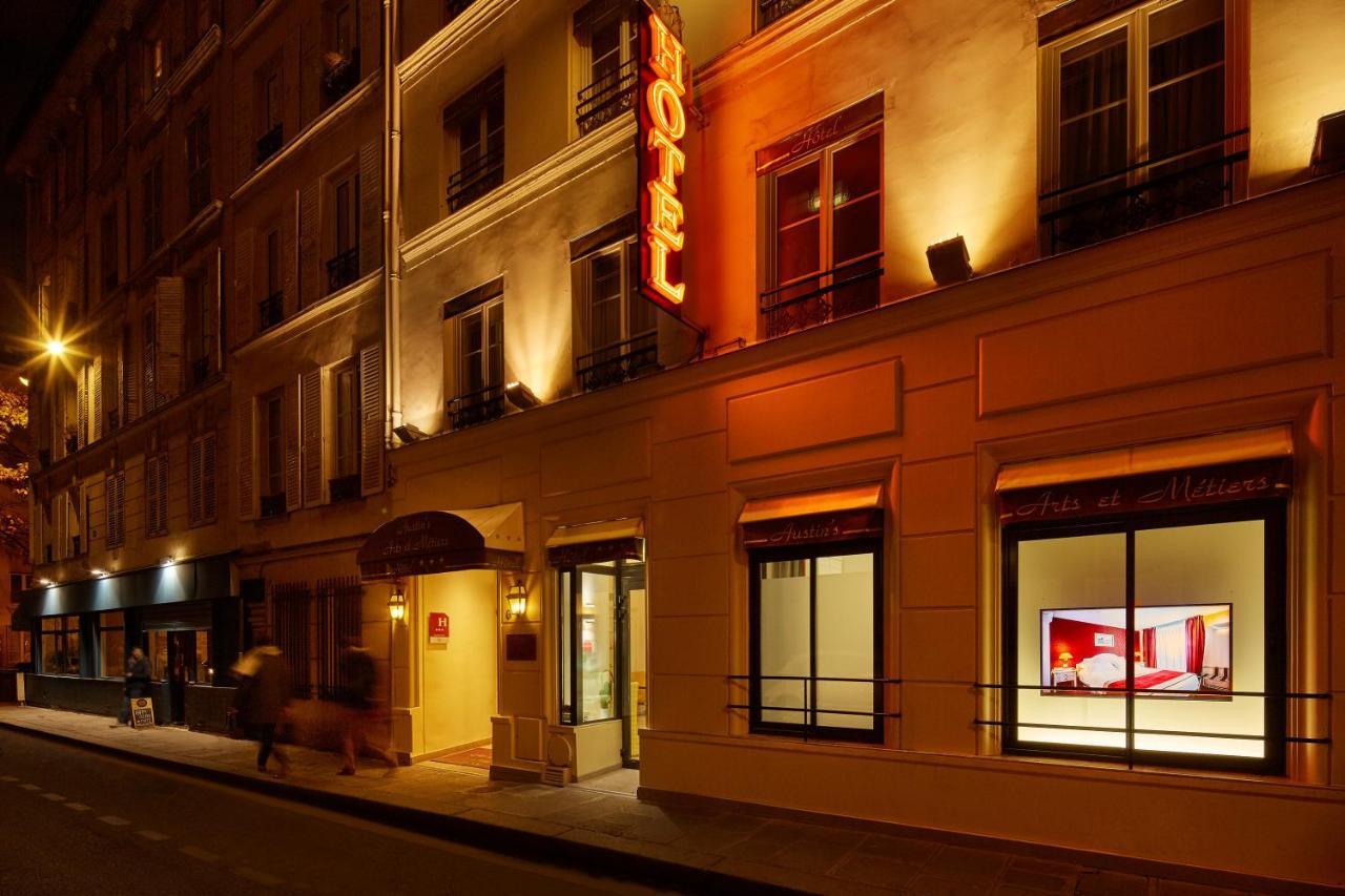 Austin'S Arts Et Metiers Hotel Paříž Exteriér fotografie
